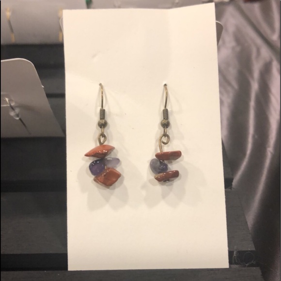 real crystal earrings - Picture 1 of 1